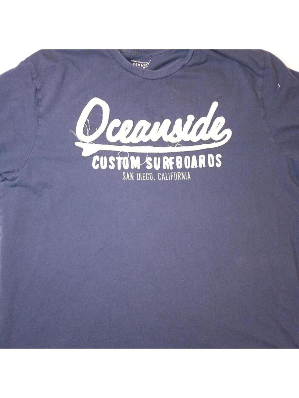 Old Navy Oceanside Custom Surfboards Graphic T-Shirt XX-Large